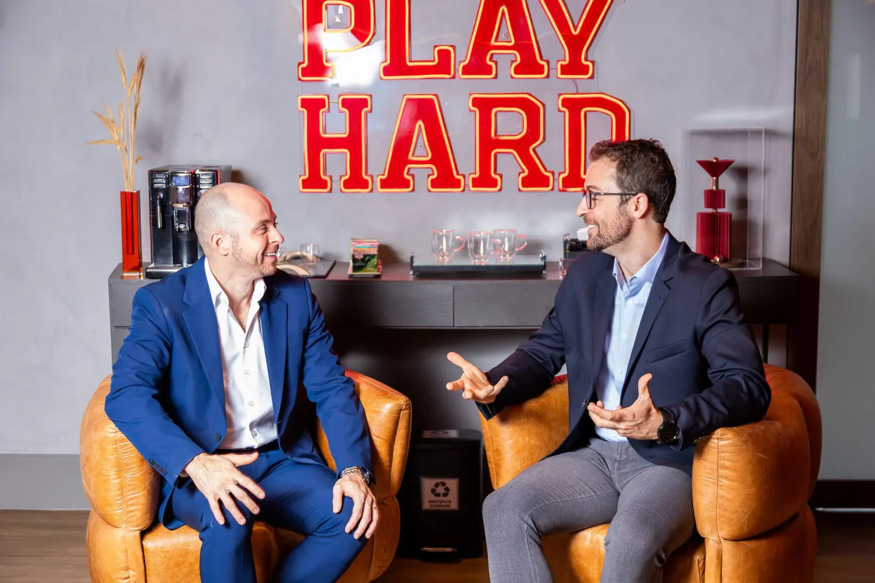 Os fundadores da RED, Dr. André Lage e Dr. Raul Lamberti